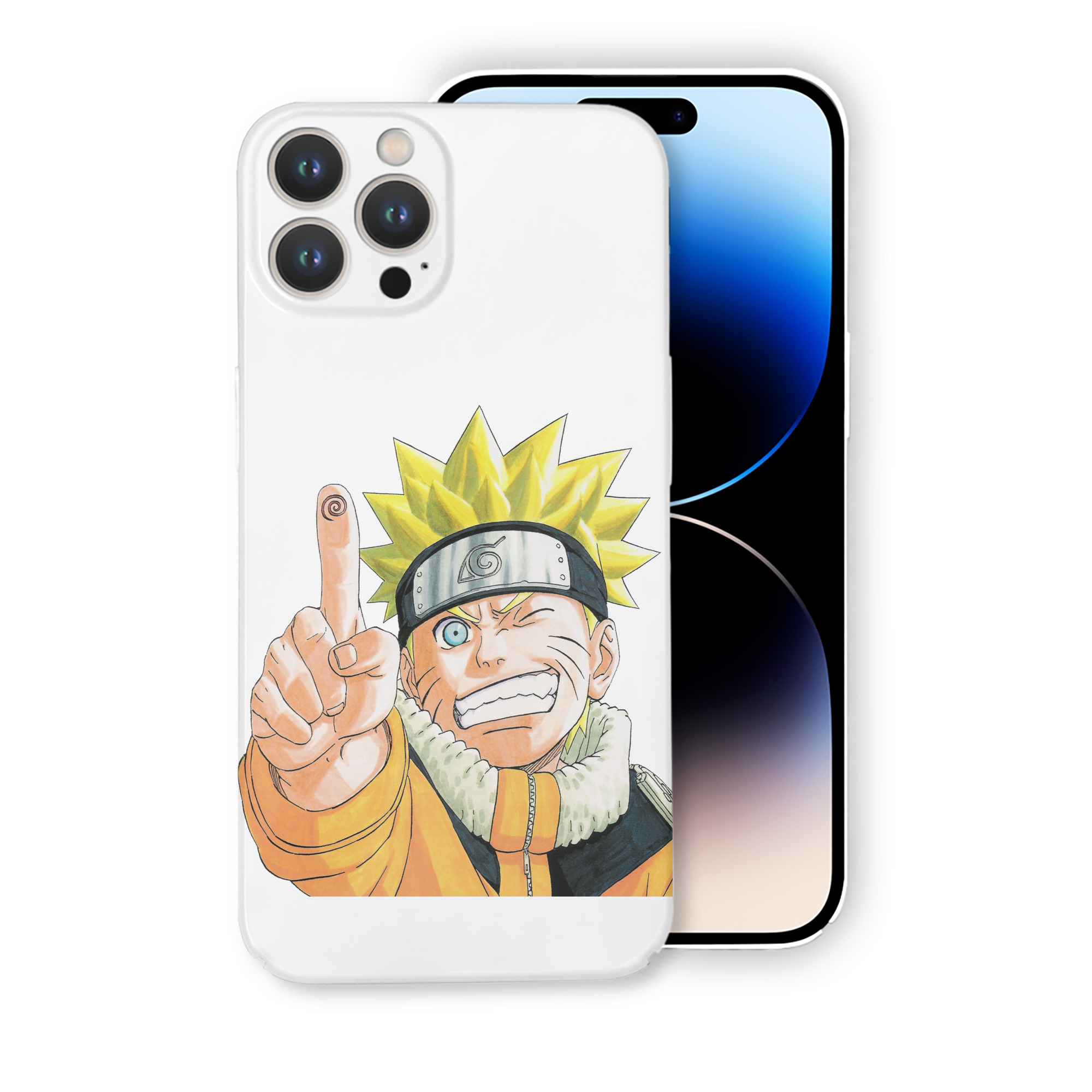 （画像用） NARUTO -ナルト- うずまき ナルト Uzumaki Naruto 【iPhone 14シリーズ対応】ハードケース